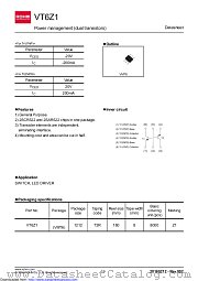 VT6Z1T2R datasheet pdf ROHM