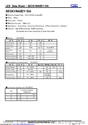 SECK1WA0EY-DA datasheet pdf Sanken