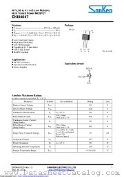EKI04047 datasheet pdf Sanken