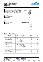 FKI06051 datasheet pdf Sanken