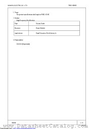 FMD-4204S datasheet pdf Sanken