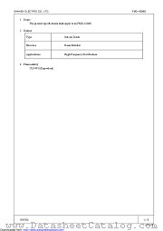 FMD-4206S datasheet pdf Sanken
