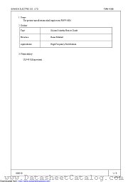 FMW-4306 datasheet pdf Sanken