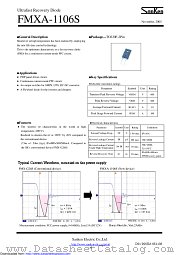FMXA-1106S datasheet pdf Sanken