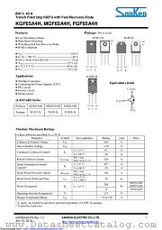 KGF65A4H datasheet pdf Sanken
