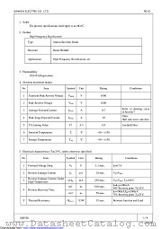 RG 1C datasheet pdf Sanken
