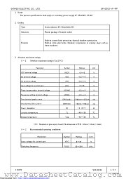 SFA0002 datasheet pdf Sanken