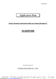 SI-8205NHD datasheet pdf Sanken