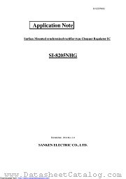 SI-8205NHG datasheet pdf Sanken
