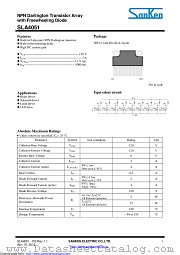 SLA4051 datasheet pdf Sanken
