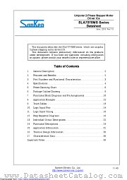 SLA7072MS datasheet pdf Sanken