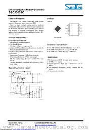 SSC2005SC datasheet pdf Sanken