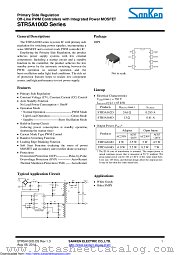 STR5A162D datasheet pdf Sanken