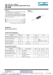 UX-A5B datasheet pdf Sanken