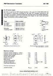 AD148 paired datasheet pdf Siemens