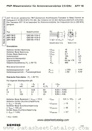 AFY18D datasheet pdf Siemens
