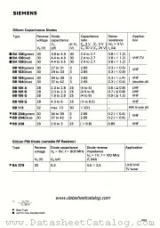 BB113 datasheet pdf Siemens