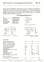 BDY39-4 datasheet pdf Siemens