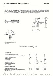 BFT65 datasheet pdf Siemens