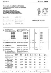 BStN45110 datasheet pdf Siemens