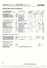 FLH135 datasheet pdf Siemens