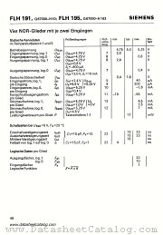FLH195 datasheet pdf Siemens