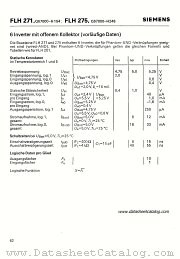 FLH271 datasheet pdf Siemens