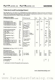 FLJ171 datasheet pdf Siemens