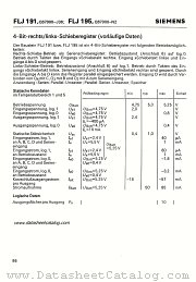 FLJ195 datasheet pdf Siemens