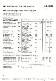 FLY105 datasheet pdf Siemens