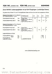 FZH145 datasheet pdf Siemens