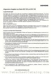 GD100-GE100-SERIES datasheet pdf Siemens