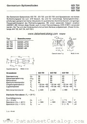 GD732 datasheet pdf Siemens