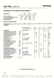 GDJ186 datasheet pdf Siemens