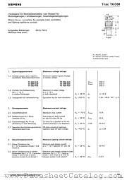 TXD99A50 datasheet pdf Siemens