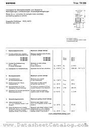 TXE99A50 datasheet pdf Siemens