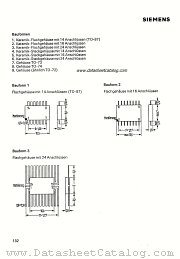 BAUFORMEN MOS-IC datasheet pdf Siemens