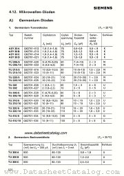 TU302 datasheet pdf Siemens
