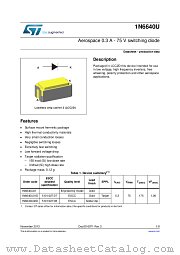 1N6640U datasheet pdf ST Microelectronics