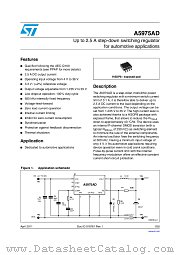A5975ADTR datasheet pdf ST Microelectronics