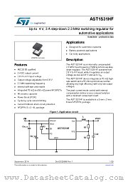 AST1S31HF datasheet pdf ST Microelectronics
