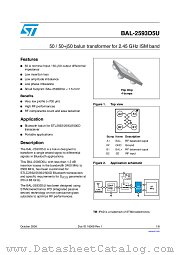 BAL-2593D5U datasheet pdf ST Microelectronics