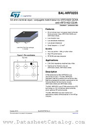 BAL-NRF02D3 datasheet pdf ST Microelectronics
