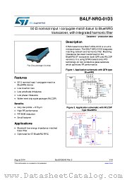 BALF-NRG-01D3 datasheet pdf ST Microelectronics