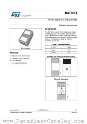 BAT30F4 datasheet pdf ST Microelectronics