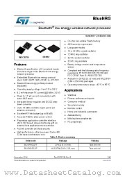 BLUENRGQTR datasheet pdf ST Microelectronics
