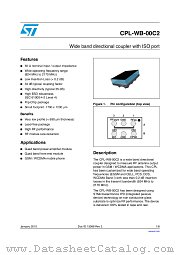 CPL-WB-00C2 datasheet pdf ST Microelectronics
