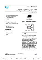 DCPL-WB-02D3 datasheet pdf ST Microelectronics