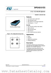DIP2450-01D3 datasheet pdf ST Microelectronics