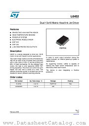 E-L6452 datasheet pdf ST Microelectronics